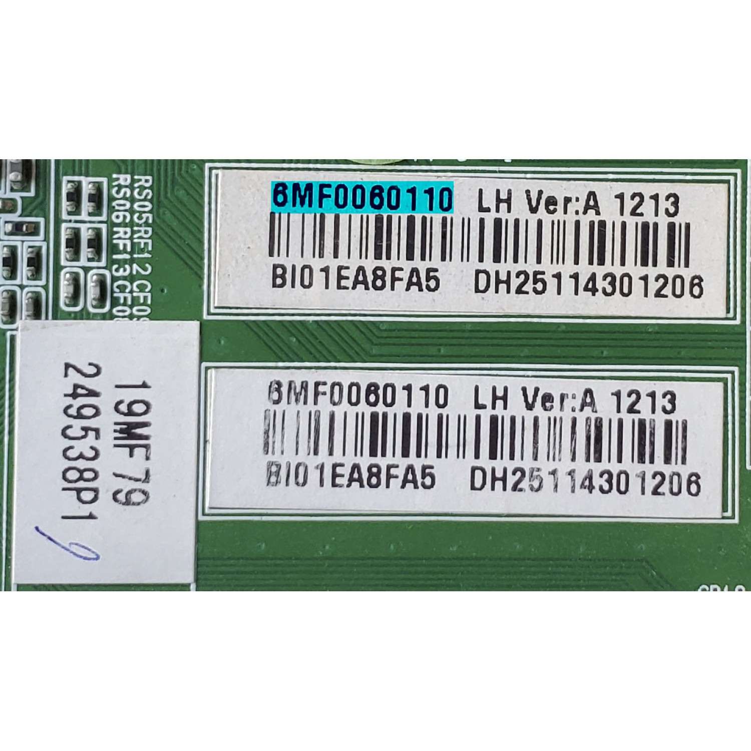MAIN PARA TV INSIGNIA / NÚMERO DE PARTE 6MF0060110 / 569MF0501A / 20111227 / BI01EA8FA5 / DH25114301206 / MODELO NS-19E320A13	 - Imagen 2